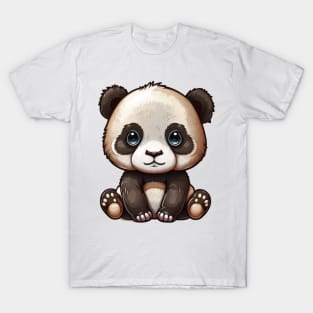 This baby panda cartoon is too adorable to handle T-Shirt